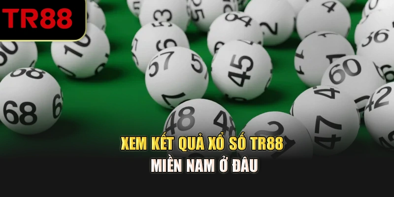 Xem kết quả xổ số TR88 miền Nam ở đâu